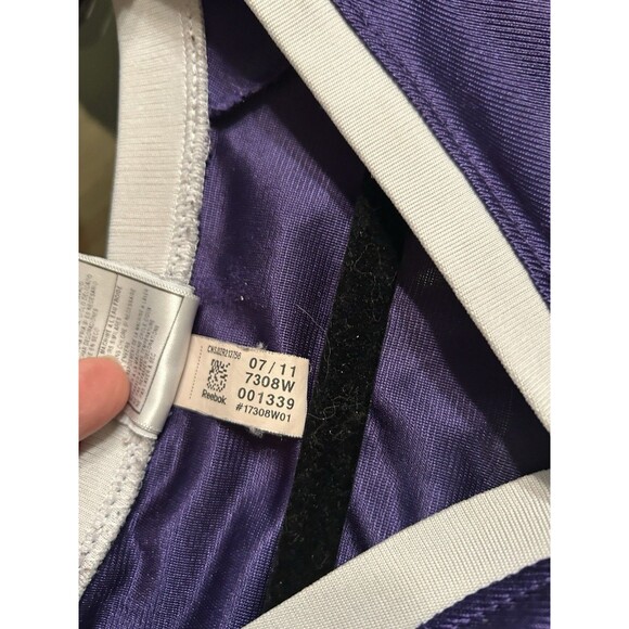Baltimore Ravens Womens NFL 2011 Reebok Jersey #52 R. Lewis Purple size large - Picture 4 of 6